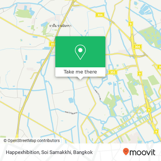Happexhibition, Soi Samakkhi map