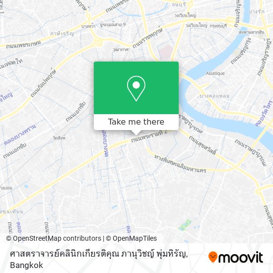 ศาสตราจารย์คลินิกเกียรติคุณ ภานุวิชญ์ พุ่มหิรัญ map