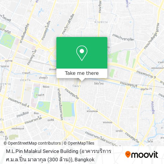 M.L.Pin Malakul Service Building (อาคารบริการ ศ.ม.ล.ปิ่น มาลากุล (300 ล้าน)) map