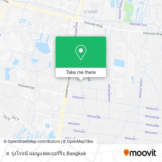 ส. รุ่งโรจน์ แมนูแฟคเจอร์ริ่ง map