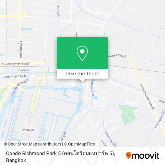 Condo Richmond Park 5 (คอนโดริชมอนปาร์ค 5) map