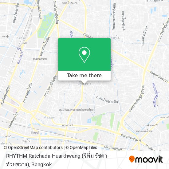 RHYTHM Ratchada-Huaikhwang (ริทึ่ม รัชดา-ห้วยขวาง) map