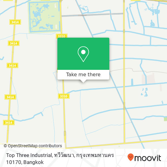 Top Three Industrial, ทวีวัฒนา, กรุงเทพมหานคร 10170 map