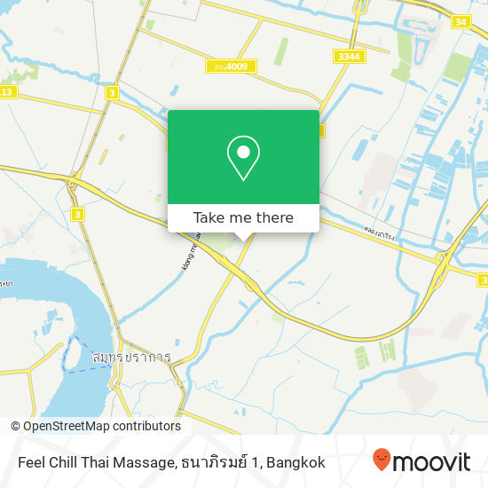 Feel Chill Thai Massage, ธนาภิรมย์ 1 map