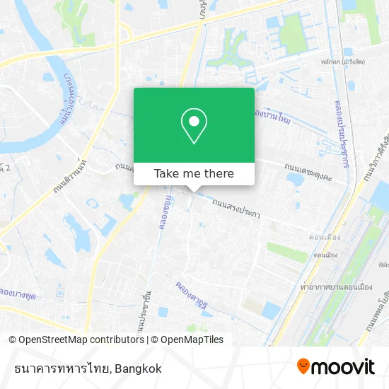 ธนาคารทหารไทย map