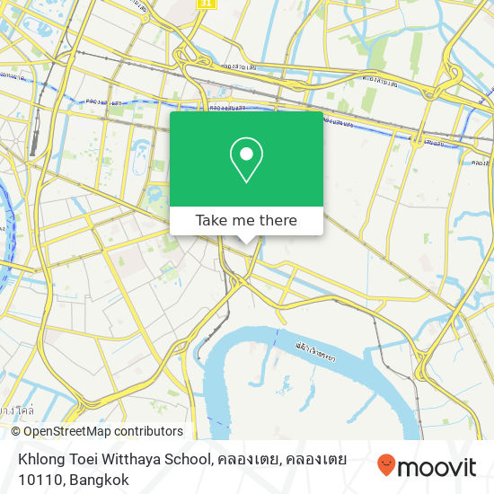 Khlong Toei Witthaya School, คลองเตย, คลองเตย 10110 map