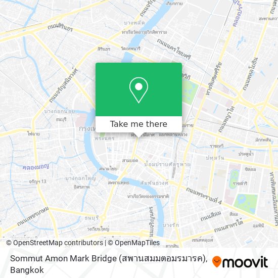 Sommut Amon Mark Bridge (สพานสมมตอมรมารค) map