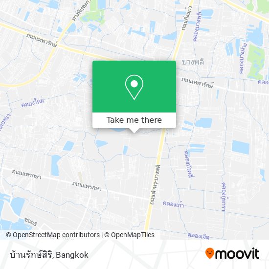 บ้านรักษ์สิริ map
