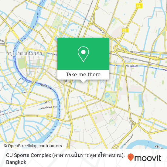 CU Sports Complex (อาคาร​เฉลิม​ราชสุดา​กีฬา​สถาน​) map