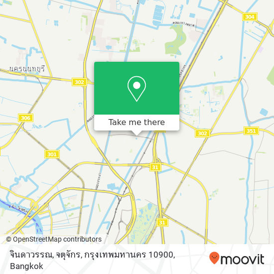 จินดาวรรณ, จตุจักร, กรุงเทพมหานคร 10900 map