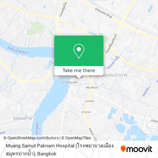 Muang Samut Paknam Hospital (โรงพยาบาลเมืองสมุทรปากน้ำ) map