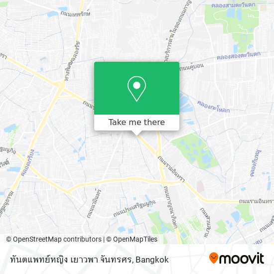 ทันตแพทย์หญิง เยาวพา จันทรศร map