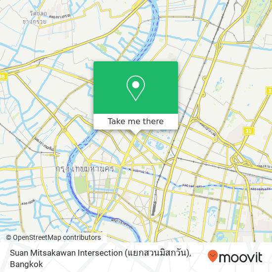 Suan Mitsakawan Intersection (แยกสวนมิสกวัน) map