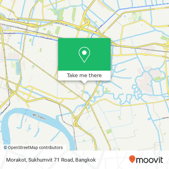 Morakot, Sukhumvit 71 Road map