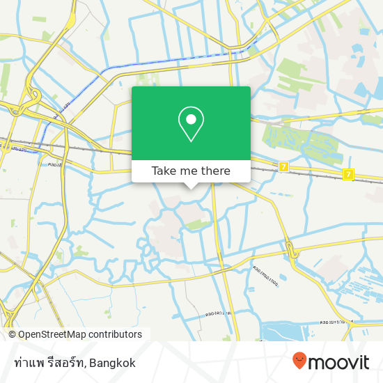 ท่าแพ รีสอร์ท map