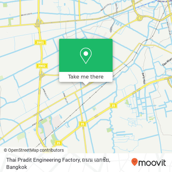 Thai Pradit Engineering Factory, ถนน เอกชัย map