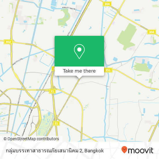 กลุ่มบรรเทาสาธารณภัยเสนานิคม 2 map