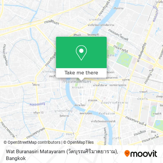 Wat Buranasiri Matayaram (วัดบุรณศิริมาตยาราม) map