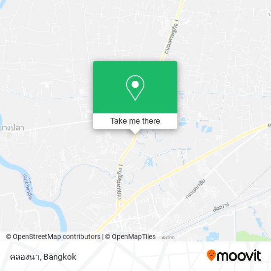 คลองนา map