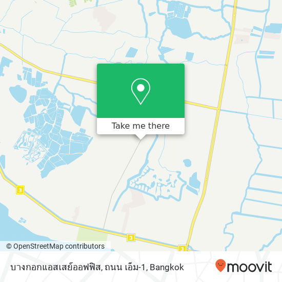 บางกอกแอสเสย์ออฟฟิส, ถนน เอ็ม-1 map