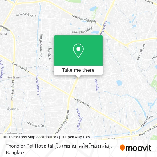 Thonglor Pet Hospital (โรงพยาบาลสัตว์ทองหล่อ) map