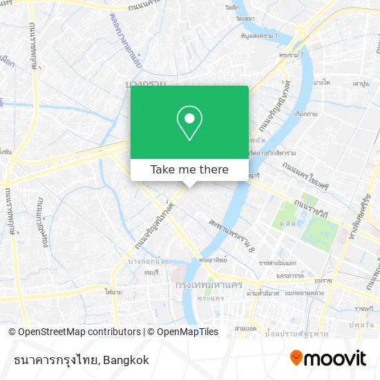 ธนาคารกรุงไทย map