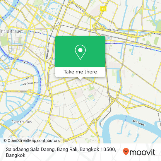 Saladaeng Sala Daeng, Bang Rak, Bangkok 10500 map
