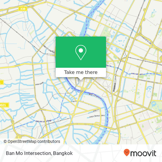 Ban Mo Intersection map