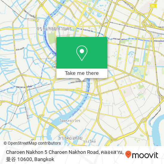 Charoen Nakhon 5 Charoen Nakhon Road, คลองสาน, 曼谷 10600 map