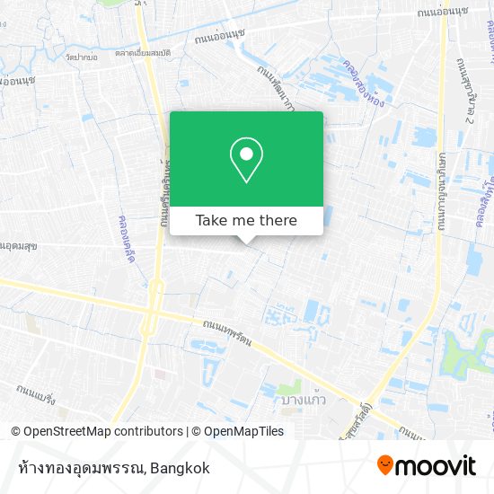 ห้างทองอุดมพรรณ map