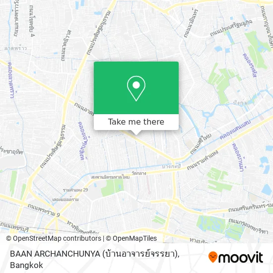 BAAN ARCHANCHUNYA (บ้านอาจารย์จรรยา) map