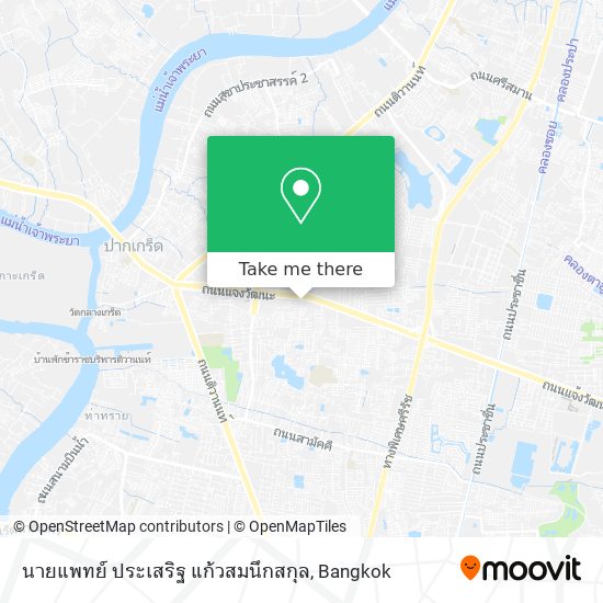 นายแพทย์ ประเสริฐ แก้วสมนึกสกุล map