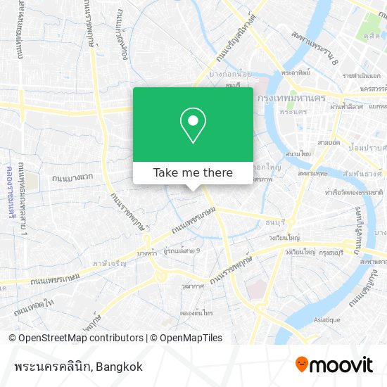 พระนครคลินิก map