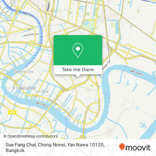 Sue Fang Chai, Chong Nonsi, Yan Nawa 10120 map