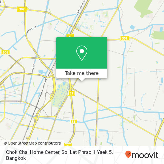 Chok Chai Home Center, Soi Lat Phrao 1 Yaek 5 map