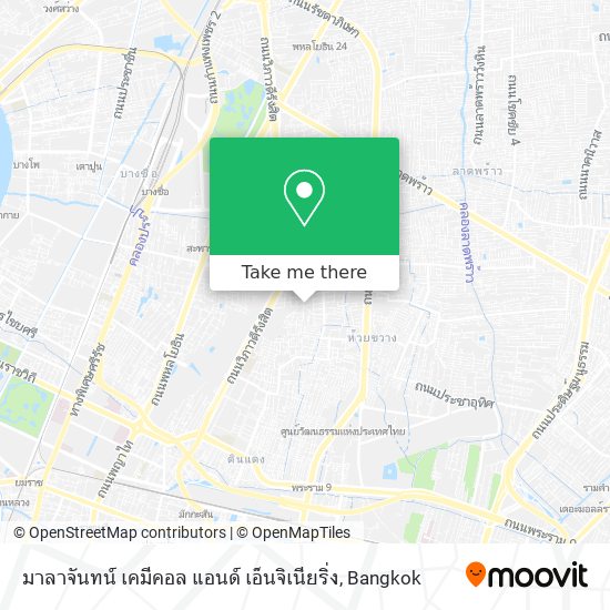 มาลาจันทน์ เคมีคอล แอนด์ เอ็นจิเนียริ่ง map