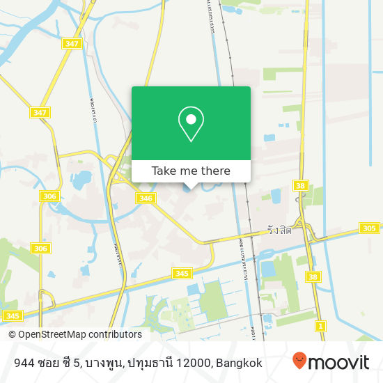 944 ซอย ซี 5, บางพูน, ปทุมธานี 12000 map