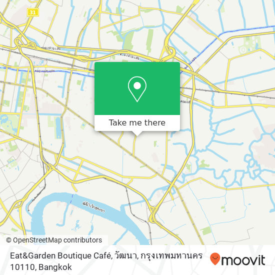 Eat&Garden Boutique Café, วัฒนา, กรุงเทพมหานคร 10110 map