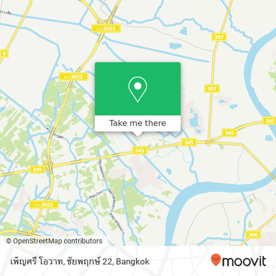 เพ็ญศรี โอวาท, ชัยพฤกษ์ 22 map