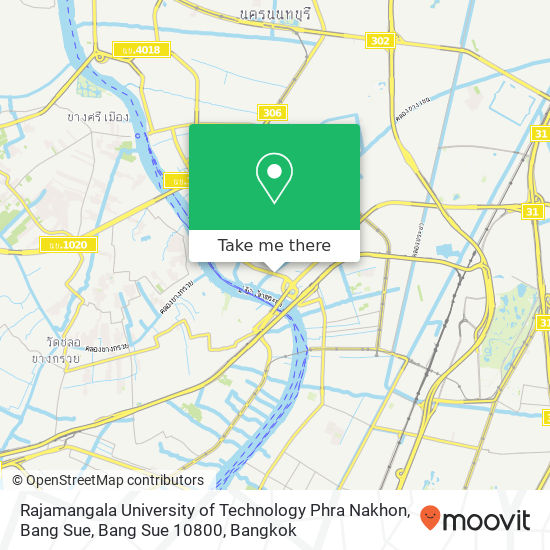 Rajamangala University of Technology Phra Nakhon, Bang Sue, Bang Sue 10800 map