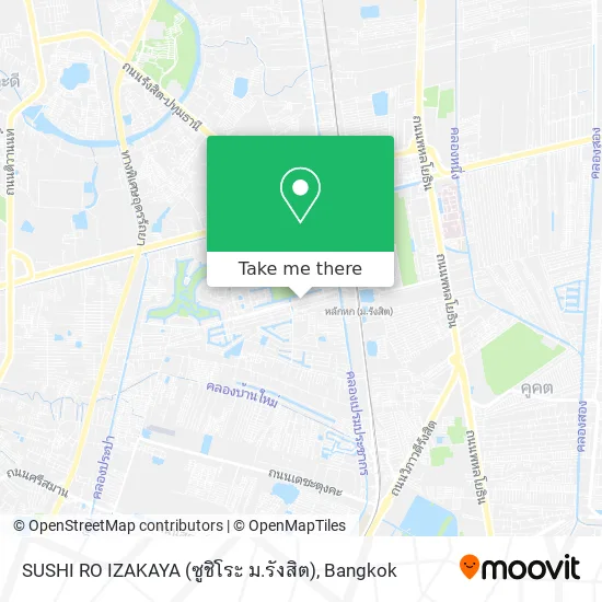 SUSHI RO IZAKAYA (ซูชิโระ ม.รังสิต) map