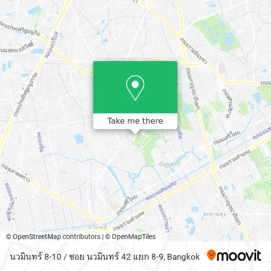 นวมินทร์ 8-10 / ซอย นวมินทร์ 42 แยก 8-9 map