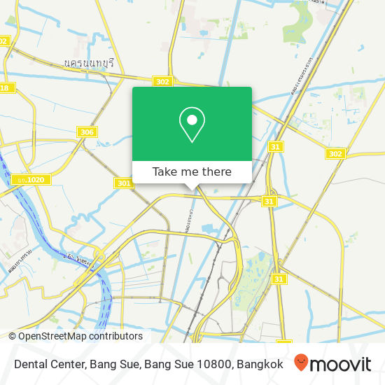 Dental Center, Bang Sue, Bang Sue 10800 map
