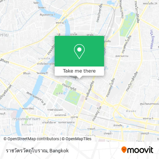 ราชวัตรวัตถุโบราณ map