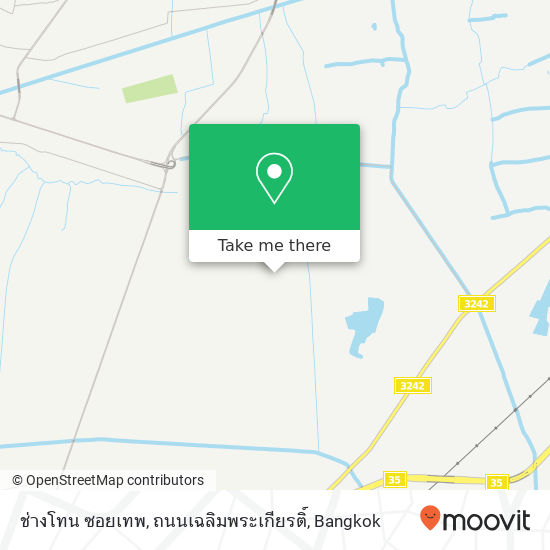 ช่างโทน ซอยเทพ, ถนนเฉลิมพระเกียรติ์ map