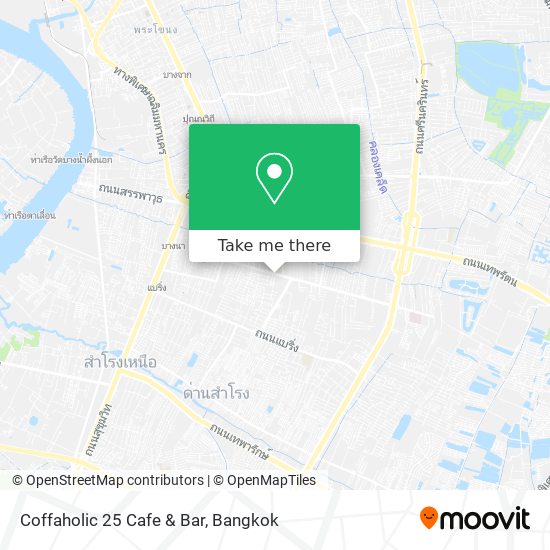 Coffaholic 25 Cafe & Bar map