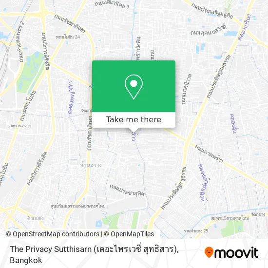 The Privacy Sutthisarn (เดอะไพรเวซี่ สุทธิสาร) map