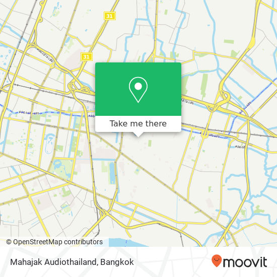 Mahajak Audiothailand map