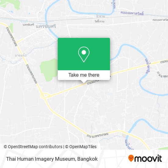 Thai Human Imagery Museum map