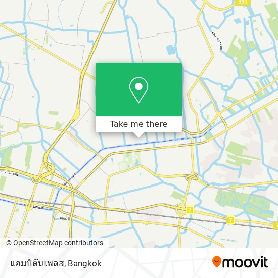 แฮมป์ตันเพลส map